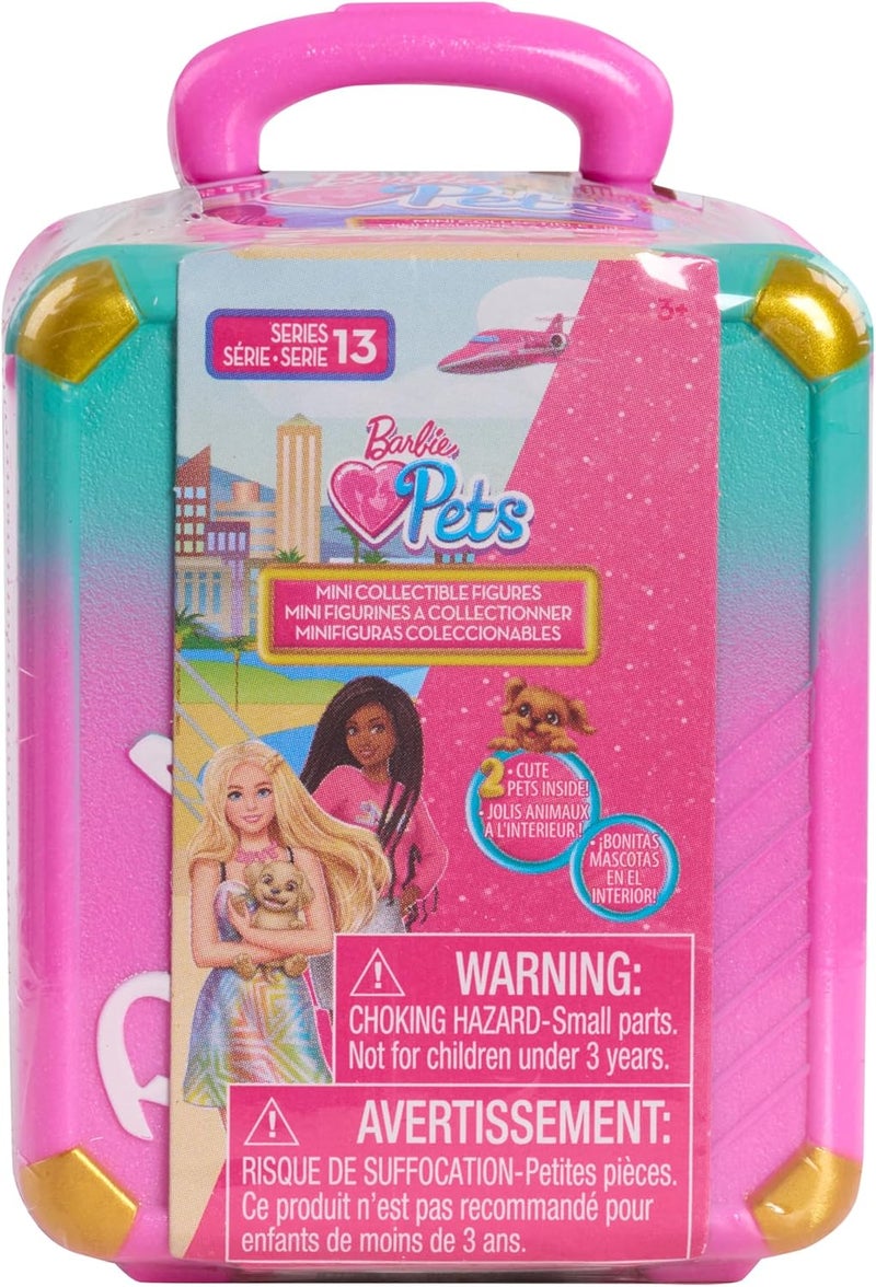 Barbie Pet Mini Collectible Figures, 1.5-inch Animal Figurines, Kids Toys for Ages 3 Up by Just Play - Image 1